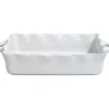 Discount RFF440-WHI LG. RECT. RUFFLED BAKER - cozylivehome.com | we sell a wide range of comfortable household items Shop All