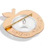Sale RH-HD-DC-1 Rosh Hashana - Floating Die Cut Honey Dish - Gold - cozylivehome.com | we sell a wide range of comfortable household items Shop All