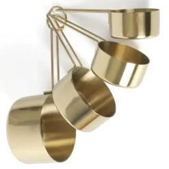 Discount Richburn Gold 4 pc Measuring Cups - Gold Color - SS - cozylivehome.com | we sell a wide range of comfortable household items Housewares