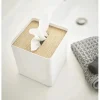 Best Rin Tissue Box Cover Steel, White - cozylivehome.com | we sell a wide range of comfortable household items Shop All