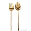 New Rotunda Salad Servers Gold - cozylivehome.com | we sell a wide range of comfortable household items Giftware