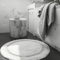 Cheap Round Bath Mat Non-Slip - 100% Cotton - cozylivehome.com | we sell a wide range of comfortable household items Shop All