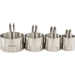 Hot ROUND RIPPLED BISCUIT CUTTERS SET/4 - cozylivehome.com | we sell a wide range of comfortable household items Shop All
