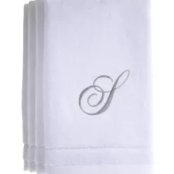 Best Sale S - Cotton velour monogram towel - White - cozylivehome.com | we sell a wide range of comfortable household items Giftware