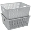 Shop Sack & Slide Storage tote - 2 pack Grey - cozylivehome.com | we sell a wide range of comfortable household items Shop All