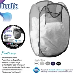 Best Sale SANITIZED MESH FOLDABLE POP-UP HAMPER (COMPACT) - cozylivehome.com | we sell a wide range of comfortable household items Housewares