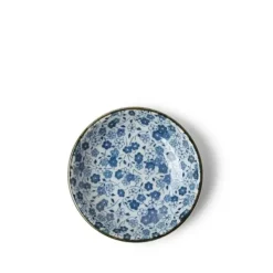 Discount SAUCE DISH 3.5" INDIGO MICROFLOWERS - cozylivehome.com | we sell a wide range of comfortable household items Shop All