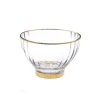 Flash Sale SB1044 9 glass straight line textured salad - cozylivehome.com | we sell a wide range of comfortable household items Giftware