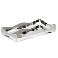 Shop SD2538 Stainless Steel Oblong Tray with V Design - 15.75"L x 8"W - cozylivehome.com | we sell a wide range of comfortable household items Giftware