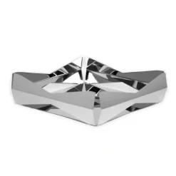Fashion SD2539 Stainless Steel Square Tray with V Design - 8"L x 8"W - cozylivehome.com | we sell a wide range of comfortable household items Shop All