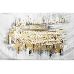 New SD-VP-PA-ZA-KO-3-12x7 Vinyl Print Sukkah Decoration - Kosel At Winter - 12x7 - cozylivehome.com | we sell a wide range of comfortable household items Shop All