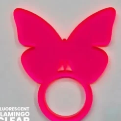 Cheap Set of 4 Fluorescent Flamingo Butterfly Napkin Ring - cozylivehome.com | we sell a wide range of comfortable household items Shop All