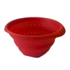 Fashion SILICONE COLLAPSIBLE COLANDER 4 QT RED - cozylivehome.com | we sell a wide range of comfortable household items Shop All
