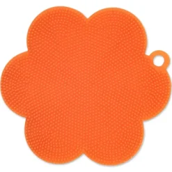 Best SILICONE SOFT SCRUBBER ORANGE - cozylivehome.com | we sell a wide range of comfortable household items Shop All