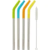 Store SILICONE TIP STAINLESS STRAWS & BRUSH - cozylivehome.com | we sell a wide range of comfortable household items Shop All