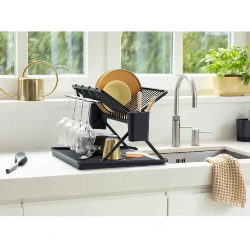 Store Sinkside Foldable Aluminium Dish Drying Rack - cozylivehome.com | we sell a wide range of comfortable household items Shop All