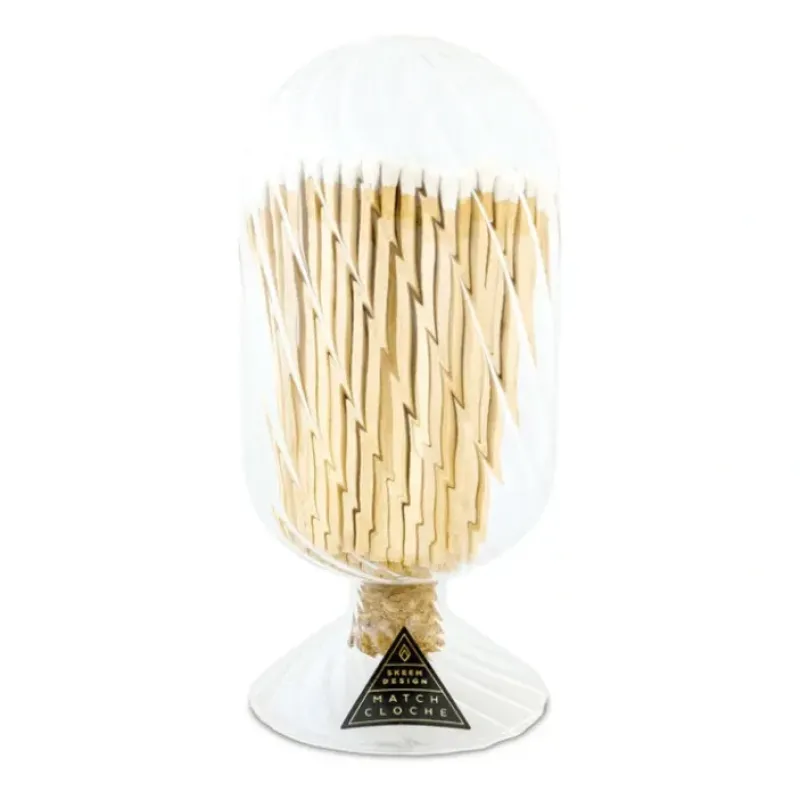 Store SKRLM2 Ribbed Match Cloche - White Tips - cozylivehome.com | we sell a wide range of comfortable household items Giftware