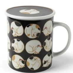 Flash Sale SLEEPY CAT LIDDED MUG 8OZ - cozylivehome.com | we sell a wide range of comfortable household items Shop All