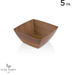 Outlet Small Square Bowl - 5inch Mahogany - cozylivehome.com | we sell a wide range of comfortable household items Giftware