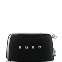New SMEG 4 SLICE TOASTER BLK - cozylivehome.com | we sell a wide range of comfortable household items Shop All