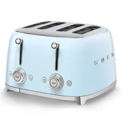 Clearance SMEG 4 SLICE TOASTER PASTEL BLUE - cozylivehome.com | we sell a wide range of comfortable household items Shop All