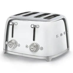 Online SMEG 4X4 TOASTER CHROME - cozylivehome.com | we sell a wide range of comfortable household items Shop All