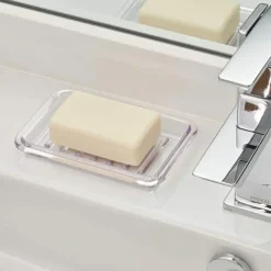 New Soap Dish Royal Clear Plastic Clear - cozylivehome.com | we sell a wide range of comfortable household items Shop All