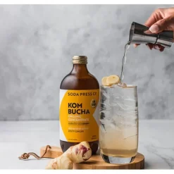 Sale Soda Press Zesty Ginger Kombucha - cozylivehome.com | we sell a wide range of comfortable household items Shop All