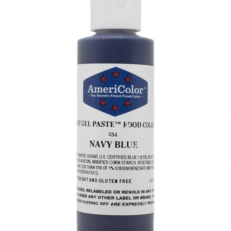 Outlet Soft Gel Paste Food Color 4.5 Ounce Navy Blue - cozylivehome.com | we sell a wide range of comfortable household items Foods