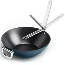 Flash Sale Space Nonstick Wok 12.5" - cozylivehome.com | we sell a wide range of comfortable household items Shop All