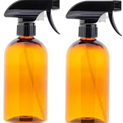 Outlet Spray Bottle 16 OZ - Ounces Amber 3.625"x2.8 - cozylivehome.com | we sell a wide range of comfortable household items Housewares