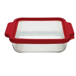 Fashion SQUARE CAKE DISH WITH TRUEFIT COVER 8" - cozylivehome.com | we sell a wide range of comfortable household items Shop All