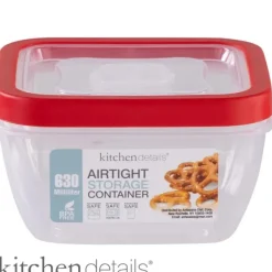 Fashion Square Clear View Top, Durable Storage Set 630ML - cozylivehome.com | we sell a wide range of comfortable household items Shop All