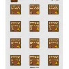 New Square Purim Chocolate Mold #125 - cozylivehome.com | we sell a wide range of comfortable household items Shop All