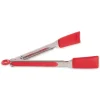 Hot SQUARE SILICONE TIP TONGS 9" RED - cozylivehome.com | we sell a wide range of comfortable household items Shop All