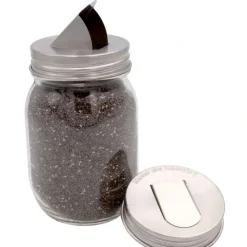 Cheap Stainless Steel Grain Dispensing Lid for Mason Jars 2pk: Regular Mouth - cozylivehome.com | we sell a wide range of comfortable household items Shop All