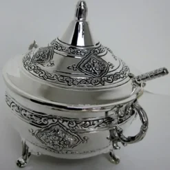 Cheap Stainless Steel Honey Dish w Spoon - cozylivehome.com | we sell a wide range of comfortable household items Shop All