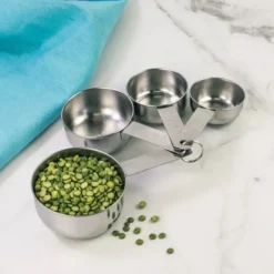 Store Stainless Steel Measuring Cups Set/4 - cozylivehome.com | we sell a wide range of comfortable household items Shop All