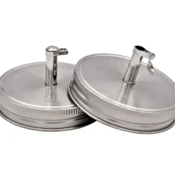 Best Sale Stainless Steel Pour Spout Oil Cruet Lids for Mason Jars: Wide mouth - cozylivehome.com | we sell a wide range of comfortable household items Shop All