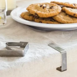 Best Stainless Steel Stainless Steel Tablecloth Clams - Set of 4, Set- 4 - cozylivehome.com | we sell a wide range of comfortable household items Shop All