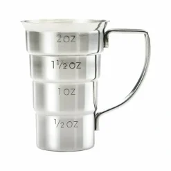 Best Sale Stainless Steel Stepped Jigger 2 oz - cozylivehome.com | we sell a wide range of comfortable household items Shop All
