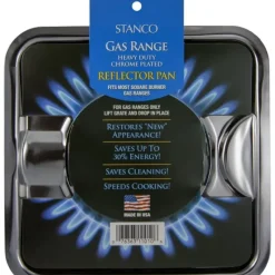 Discount Stanco 900-S Square Gas Pan, Chrome - cozylivehome.com | we sell a wide range of comfortable household items Shop All