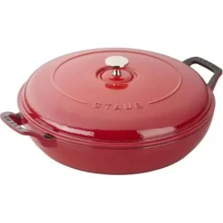 Fashion STAUB BRAISER 3.5 QT CHERRY - cozylivehome.com | we sell a wide range of comfortable household items Shop All