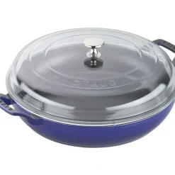 Best Staub Braiser w/ Glass Lid 3.5QT - cozylivehome.com | we sell a wide range of comfortable household items Shop All