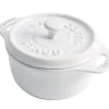 Hot STAUB CERAMIC MINI COCOTTE WHITE SINGLE - cozylivehome.com | we sell a wide range of comfortable household items Shop All