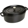Store STAUB COCOTTE 7 QT OVAL BLACK - cozylivehome.com | we sell a wide range of comfortable household items Shop All