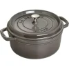 Hot STAUB COCOTTE 5.5 QT ROUND GRAPHITE - cozylivehome.com | we sell a wide range of comfortable household items Shop All
