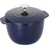 Best STAUB PETITE FRENCH OVEN 1.5 QT DARK BLUE - cozylivehome.com | we sell a wide range of comfortable household items Shop All