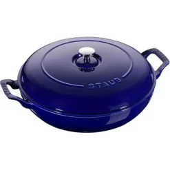 New STAUB ROUND BRAISER 3.5 QT DARK BLUE - cozylivehome.com | we sell a wide range of comfortable household items Shop All