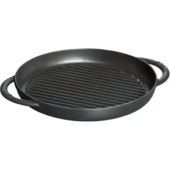 Best Sale STAUB ROUND GRILL PAN 10" BLACK - cozylivehome.com | we sell a wide range of comfortable household items Shop All